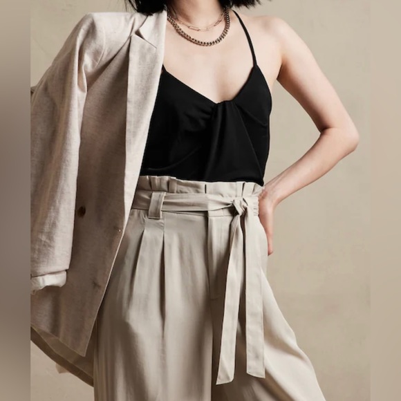 Brand New banana republic twist front crepe camisole size S - Picture 4 of 7